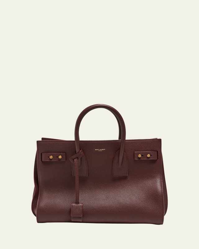 Sac De Jour Small Leather Top-Handle Bag